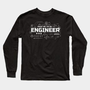 Engineering Genius At Work Long Sleeve T-Shirt